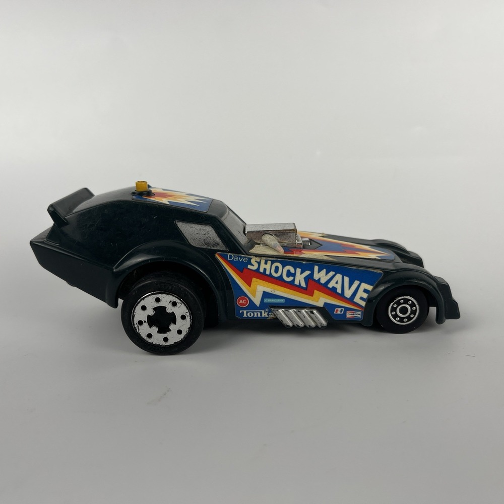 Tonka‎ Clutch Poppers Dave Shock Wave Car Drag - Vintage  1983 Japan Used Toy